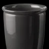 Knabstrup Keramik - syltekrukke 4 l. anthracite