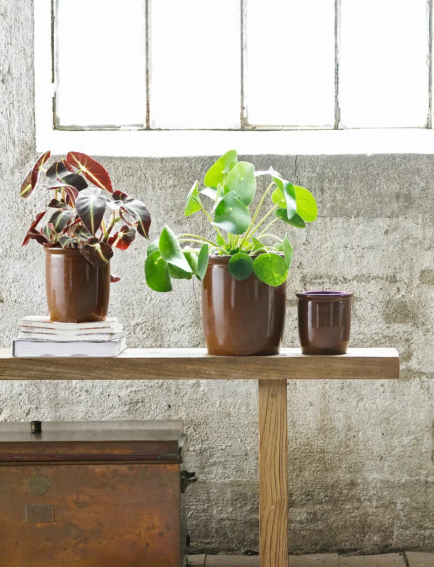 Knabstrup Keramik - syltekrukke 1 l. terracotta