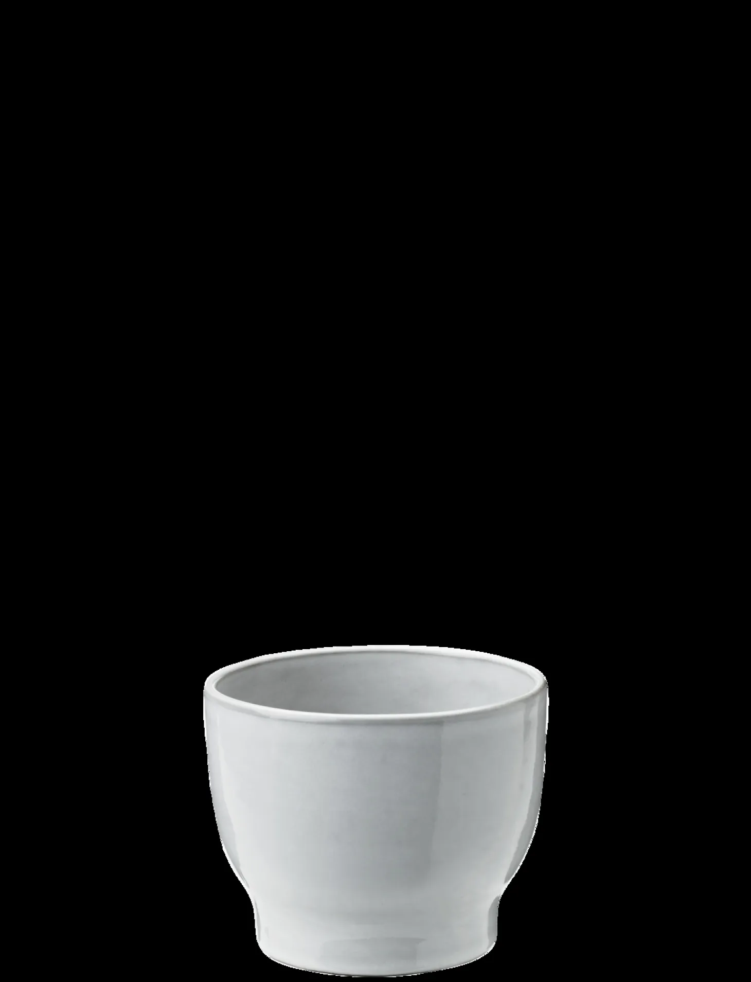 Knabstrup Keramik - urtepotteskjuler Ø 12.5 cm white