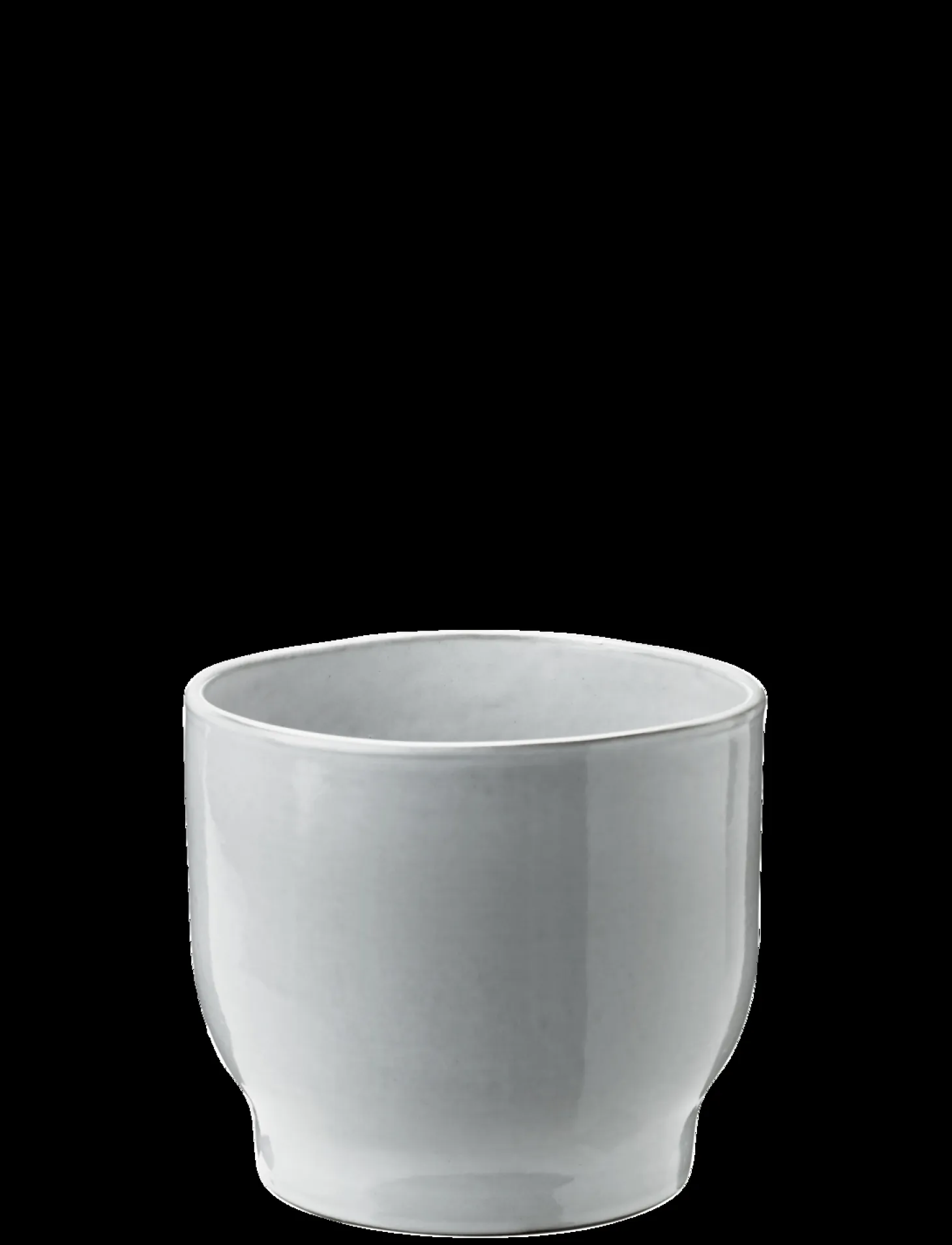 Knabstrup Keramik - urtepotteskjuler Ø 16.5 cm white