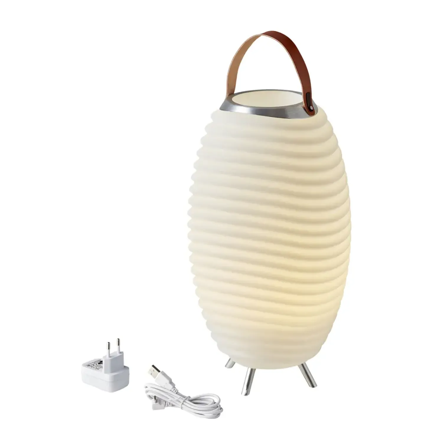 Kooduu - Synergy 50 Stereo - Gulvlampe m. højttaler og vinkøler