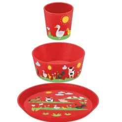 Koziol - KIDS SET FARM spisesæt (3 dele)