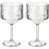 Koziol - Plastik Glas - Superglas Club No. 15 - Transparent - Sæt af 2 stk.