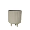 Kristina Dam - Urtepotte - Bowl - Grey - L