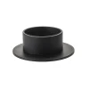 Kunstindustrien - Circle lysestage Ø5 cm - Sort