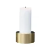 Kunstindustrien - Fat Light - Messing - Højde 4 x Ø8 cm