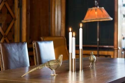 Kunstindustrien - Slim Light Lysetage messing - Højde 17 cm