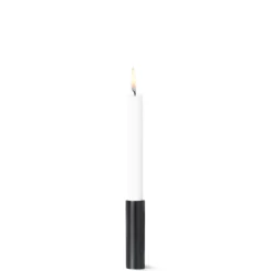 Kunstindustrien - Slim Light lysetage - Sort - Højde 10 cm