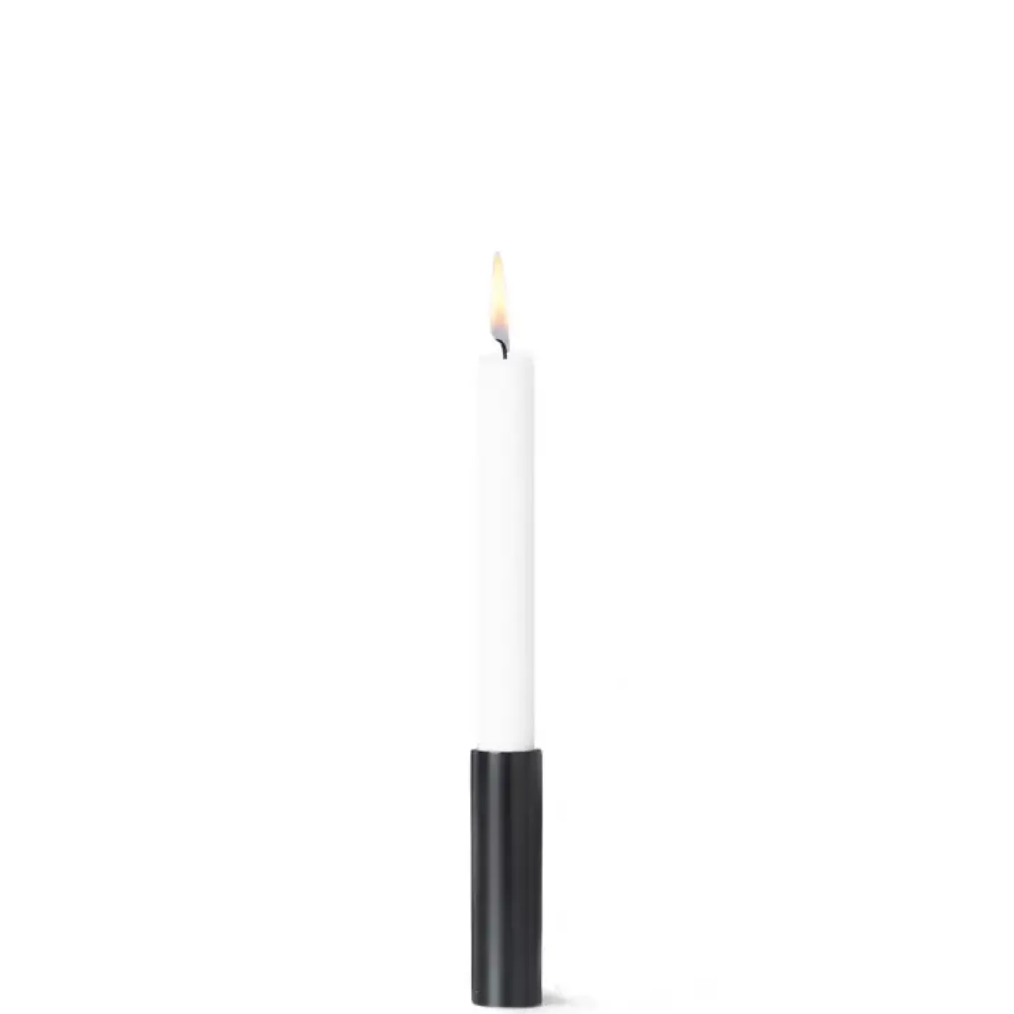 Kunstindustrien - Slim Light lysetage - Sort - Højde 10 cm