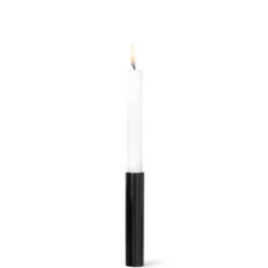 Kunstindustrien - Slim Light Lysetage - Sort - Højde 14 cm