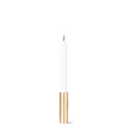 Kunstindustrien - Slim Light Lysetage - Messing - Højde 10 cm