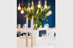 Kunstindustrien - Slim Light Lysetage - Messing - Højde 10 cm