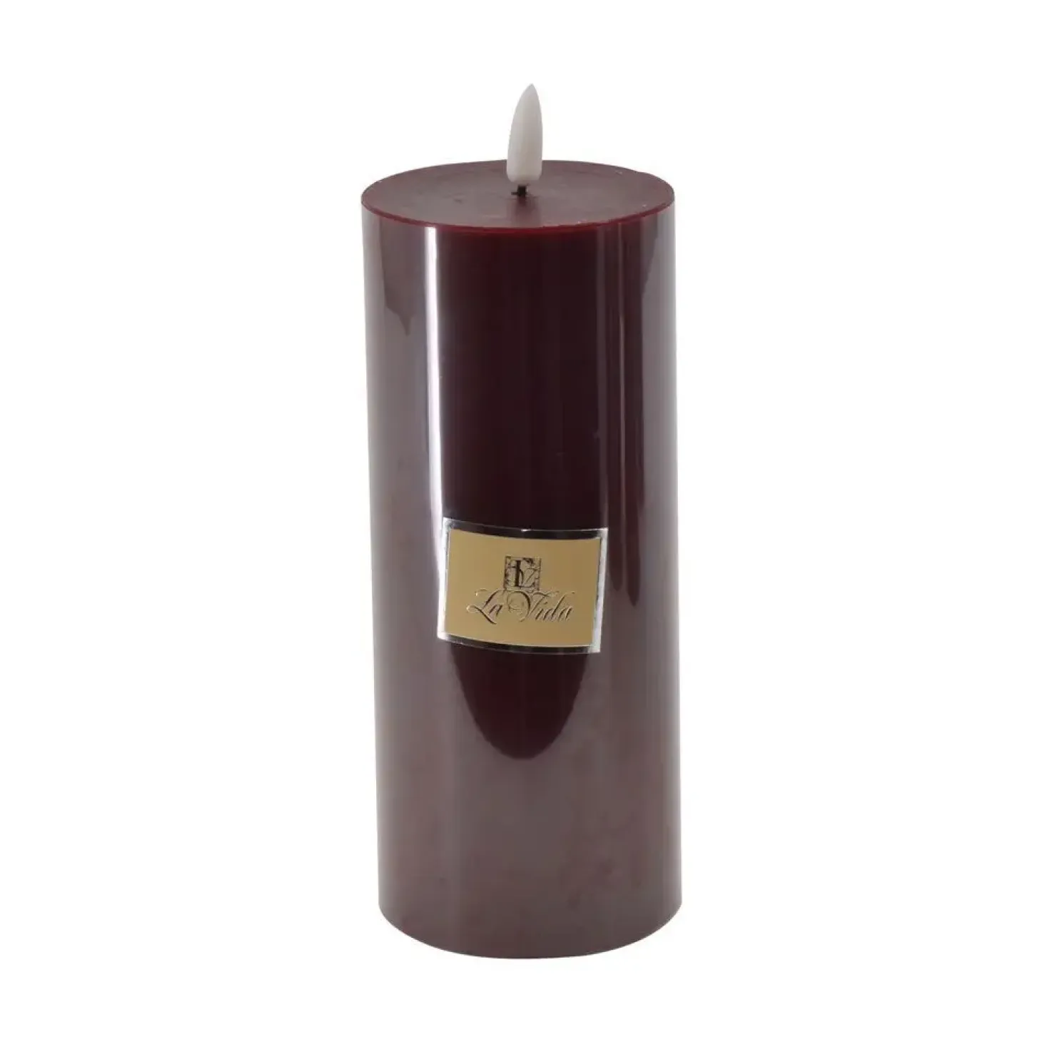 La Vida - LED Bloklys Modern - Bordeaux