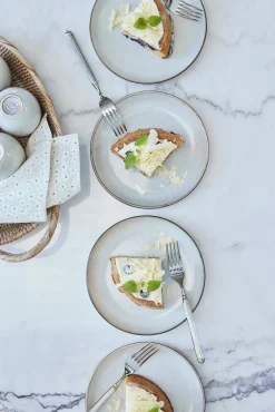Lene Bjerre - Amera frokosttallerken Ø20,5 cm. beige