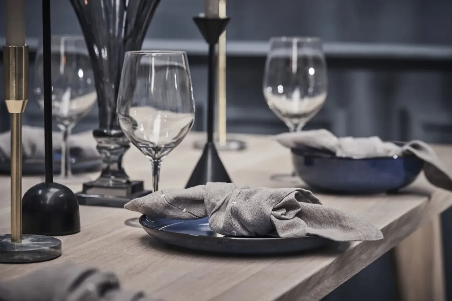 Lene Bjerre - Amera frokosttallerken Ø20,5 cm. blå