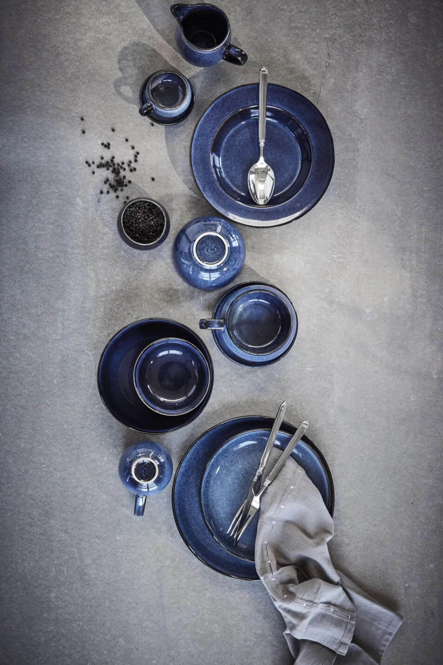 Lene Bjerre - Amera frokosttallerken Ø20,5 cm. blå