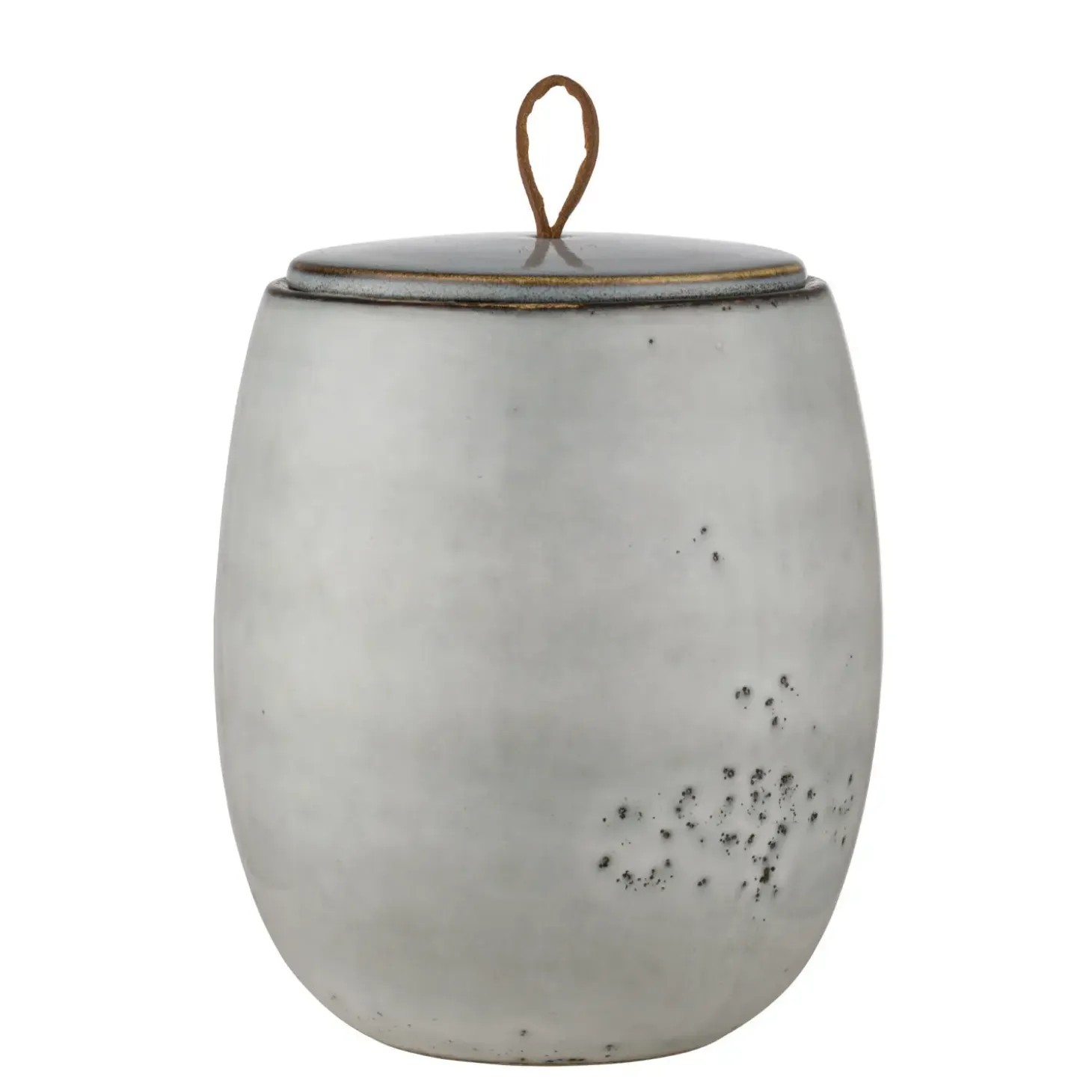 Lene Bjerre - Amera krukke H16 cm. grå