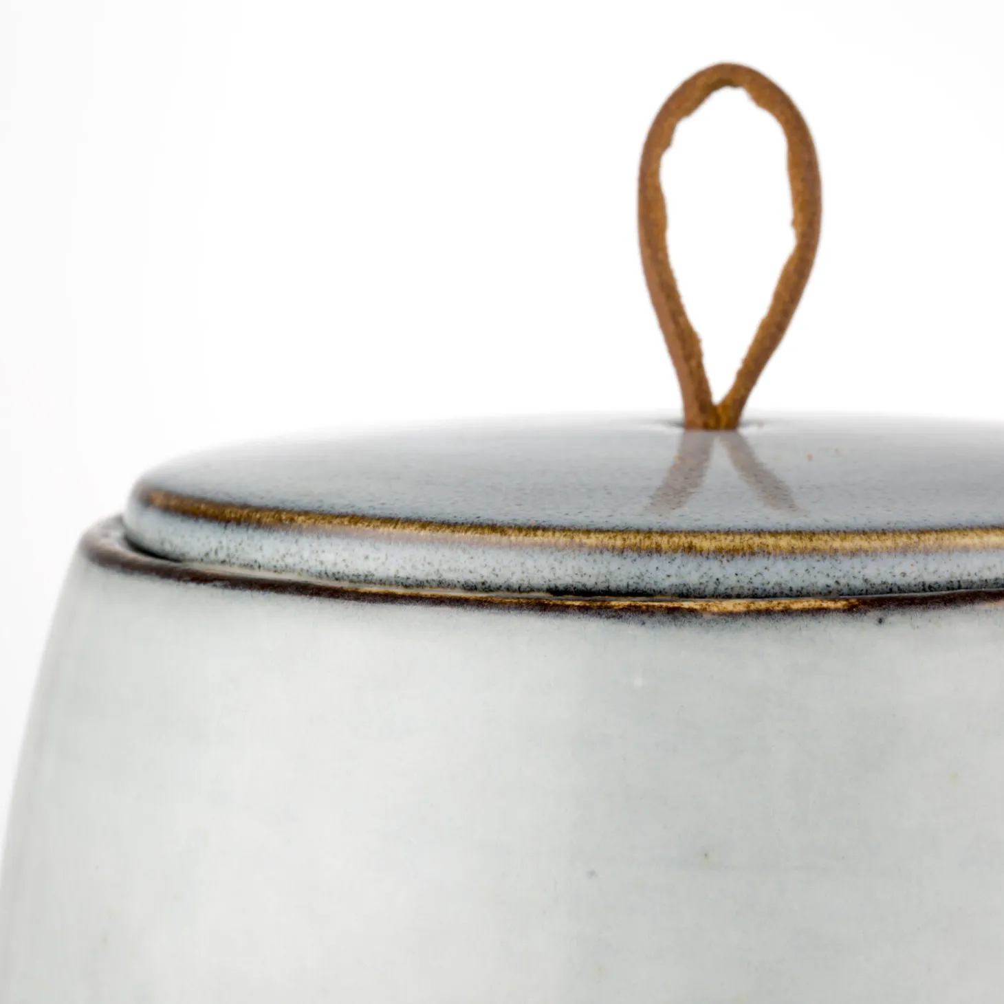 Lene Bjerre - Amera krukke H16 cm. grå
