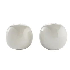 Lene Bjerre - Amera salt/peber sæt - 4,5x4,5 cm. beige