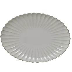 Lene Bjerre - Camille fad 36x25,5 cm. råhvid