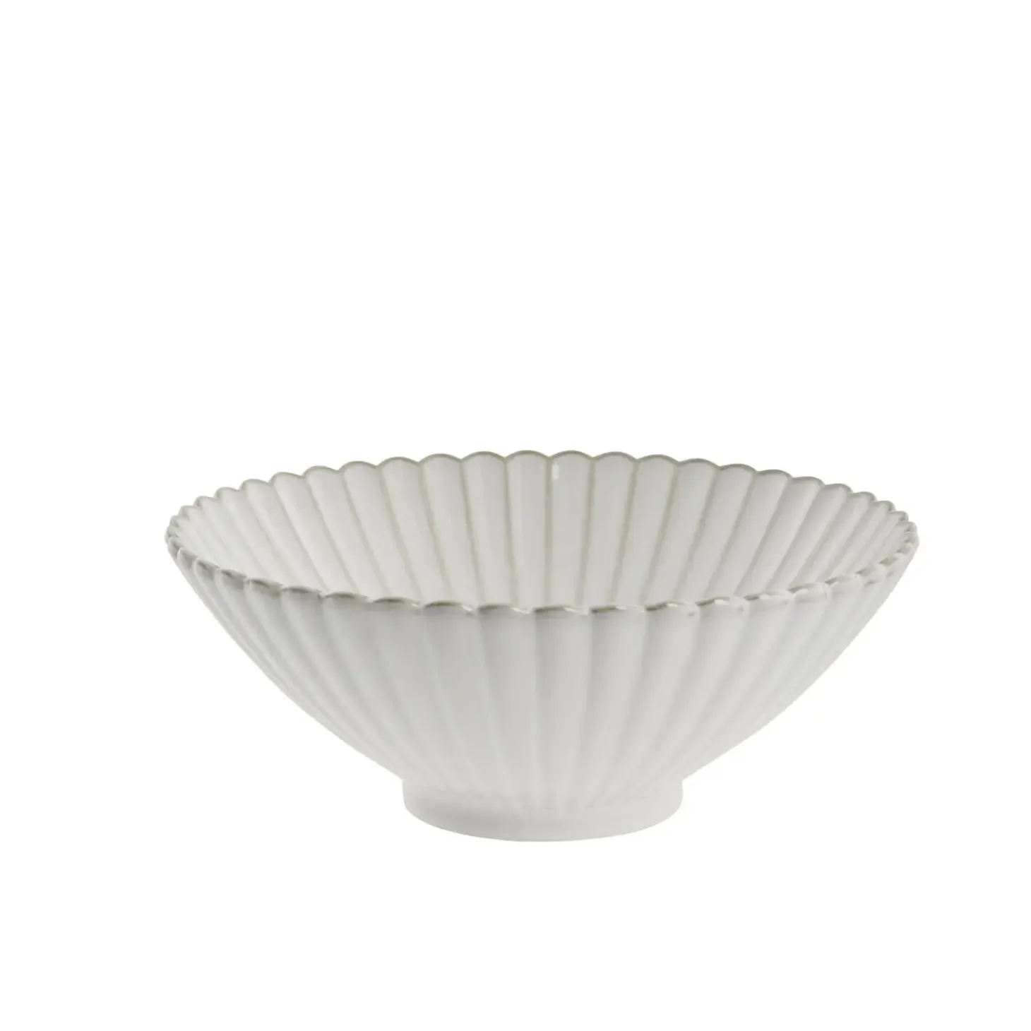 Lene Bjerre - Camille skål 25x25 cm. råhvid