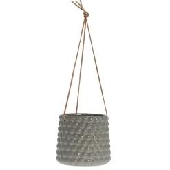 Lene Bjerre - Dotsie hængepotte Ø18cm grå