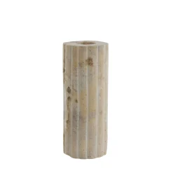 Lene Bjerre - Eliana lysestage 12,5 cm. sand marmor