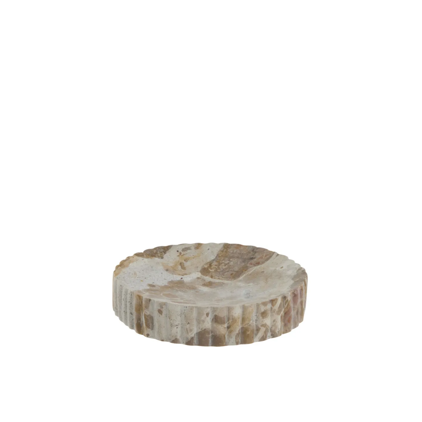 Lene Bjerre - Eliana sæbeskål/smykkeskål ø12 cm. sand marmor