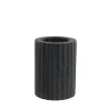 Lene Bjerre - Eliana tandkrus 10,5 cm. sort marmor