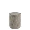 Lene Bjerre - Ellia krukke 9x9 cm. sand marmor