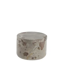 Lene Bjerre - Ellia krukke 11x11 cm. sand marmor