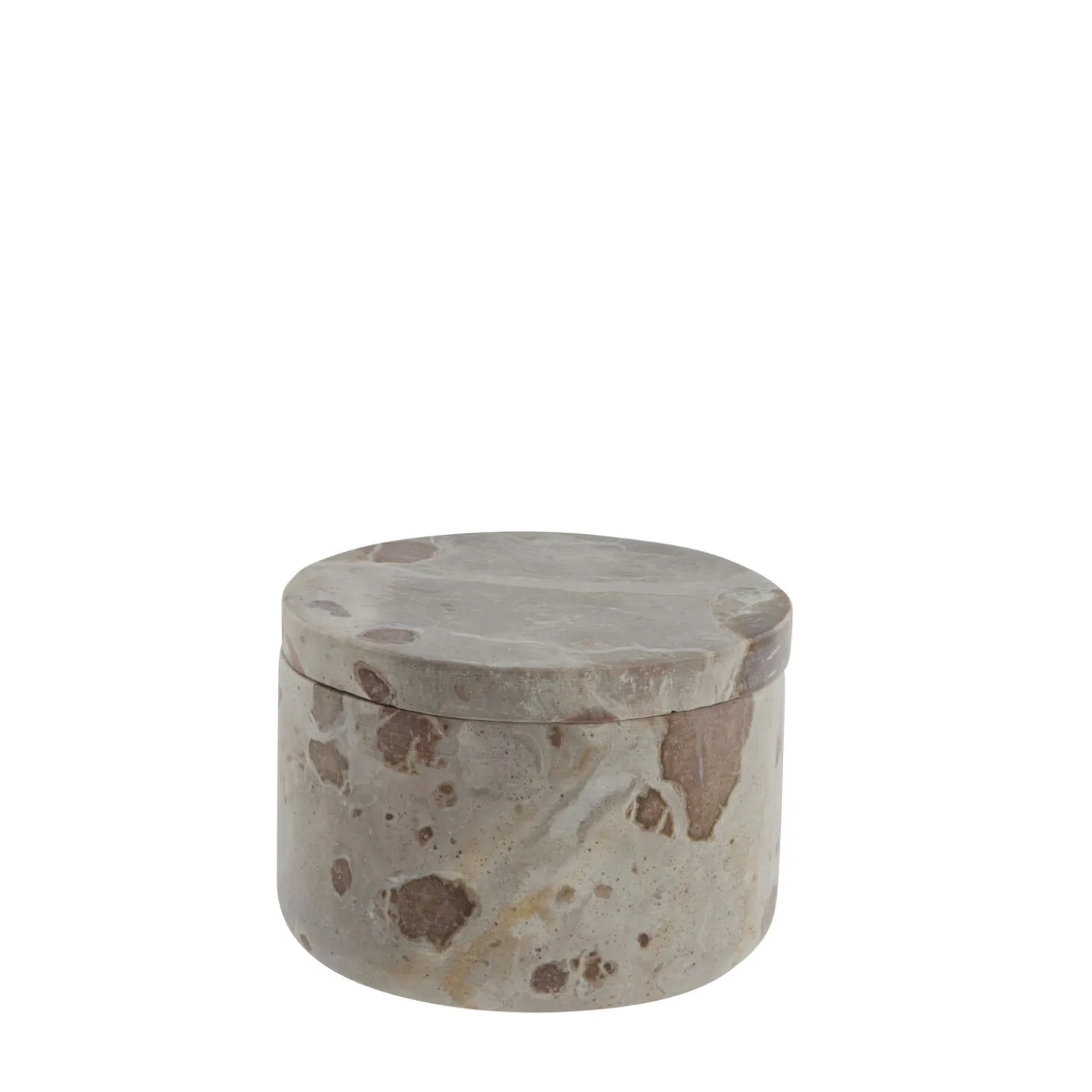 Lene Bjerre - Ellia krukke 11x11 cm. sand marmor