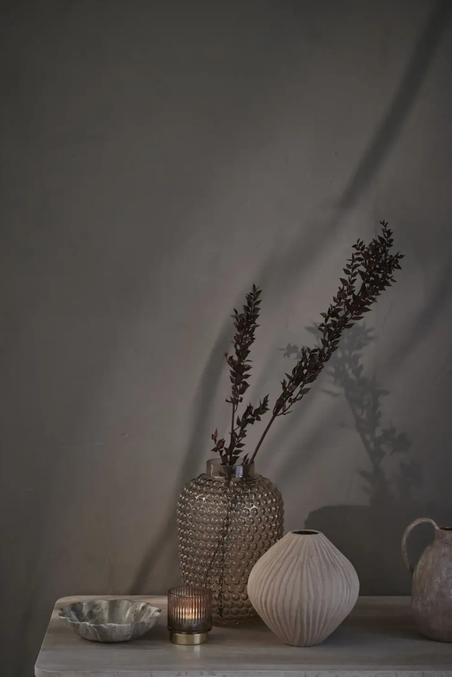 Lene Bjerre - Ellia Marmorskål Ø20 cm. sand