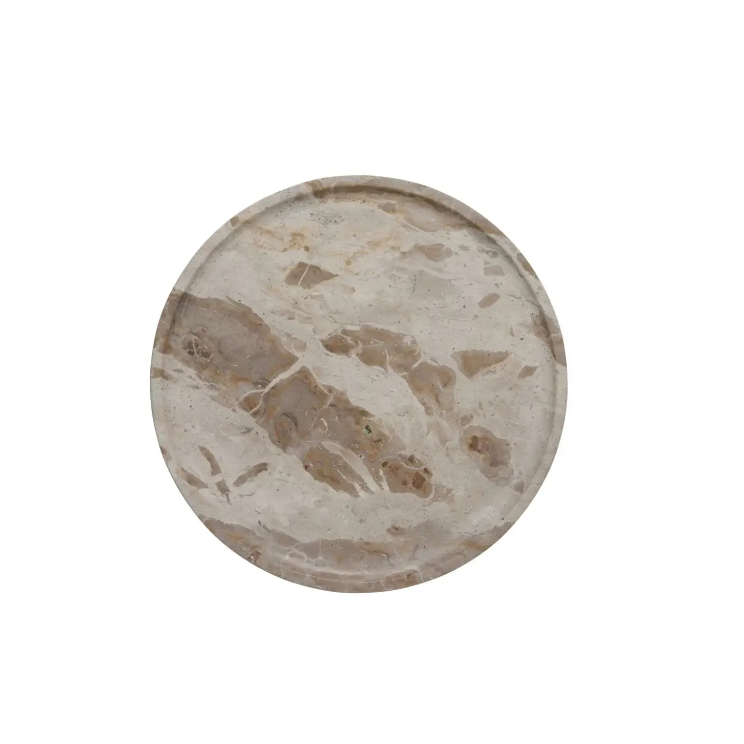 Lene Bjerre - Ellia marmorfad Ø25 cm. sand