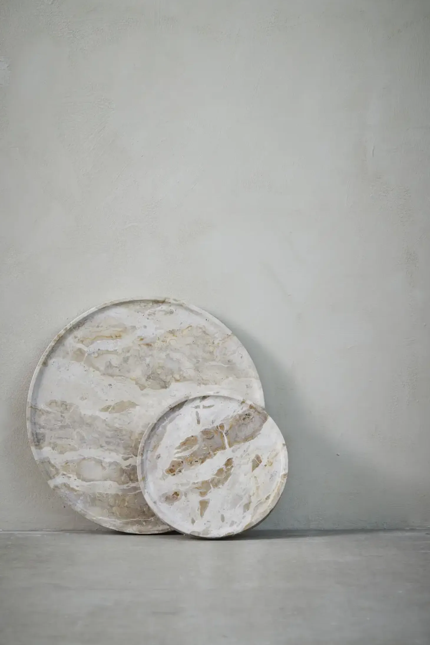 Lene Bjerre - Ellia marmorfad Ø25 cm. sand