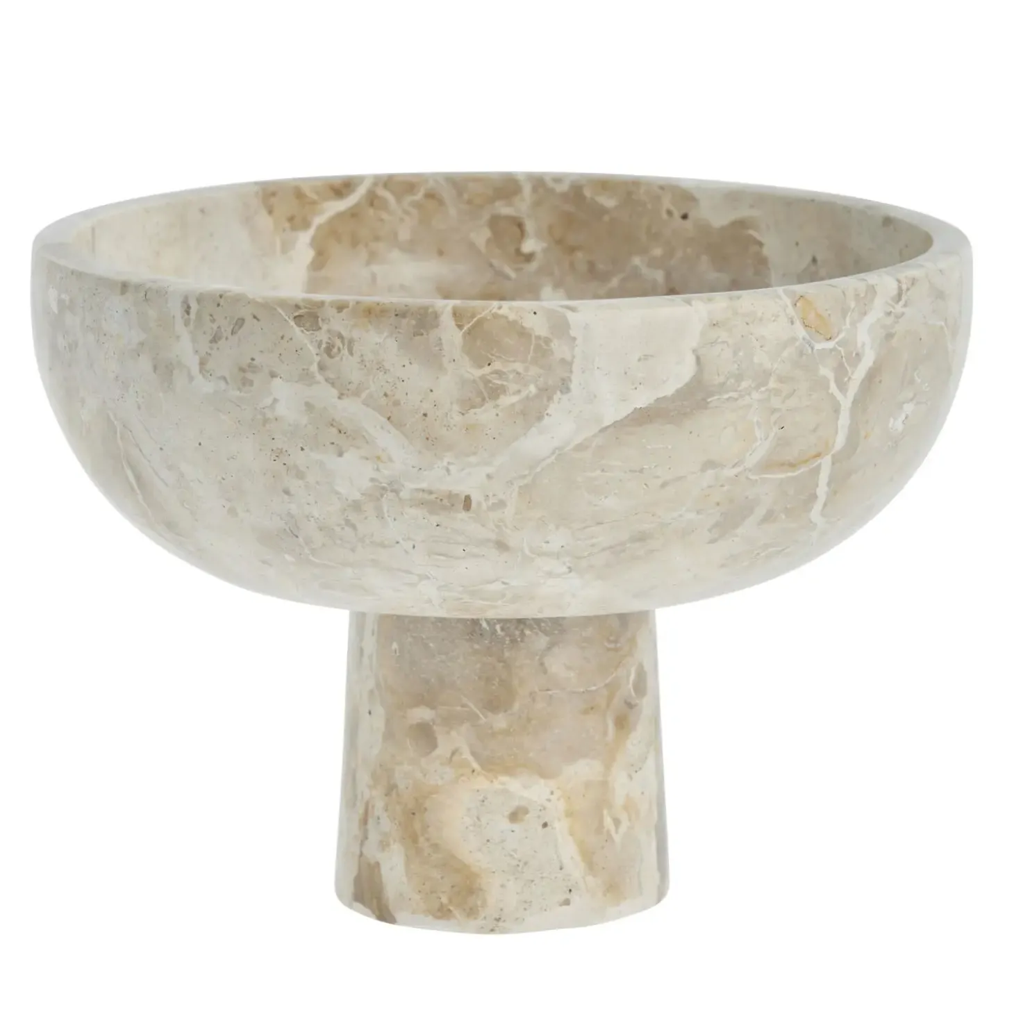 Lene Bjerre - Ellia skål 25x25 cm. sand marmor