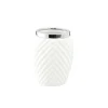 Lene Bjerre - Milda tandkrus H11 cm. hvid