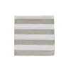 Lene Bjerre - Olivia mundserviet 40x40 cm. beige stribet