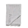 Lene Bjerre - Olivia plaid 170x130 cm. beige stribet