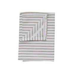 Lene Bjerre - Olivia viskestykke 70x50 cm. beige stribet