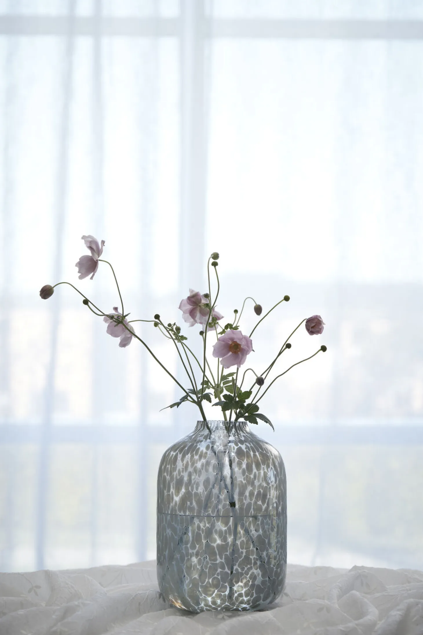 Lene Bjerre - Petrine gardinfag 250x140 cm. hvid