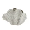 Lene Bjerre - Sheline musling vase 26x19,5 cm. sand