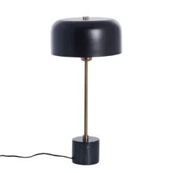 Lene Bjerre - Sofillia bordlampe H53 cm. sort marmor