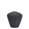 Lene Bjerre - Susia vase H16,5 cm. mørkegrå