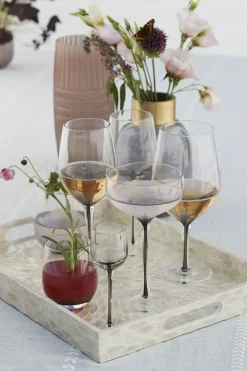 Lene Bjerre - Victorinne vandglas 45 cl. røgfarvet