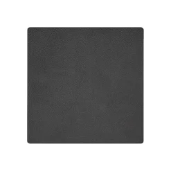 LindDNA - Dækkeserviet - Table mat square - Hippo Black Antracite 28x28 cm