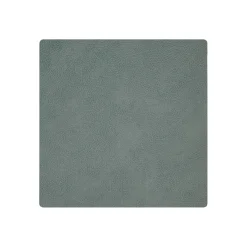 LindDNA - Dækkeserviet - Table mat square - Hippo Pastel Green 28x28 cm
