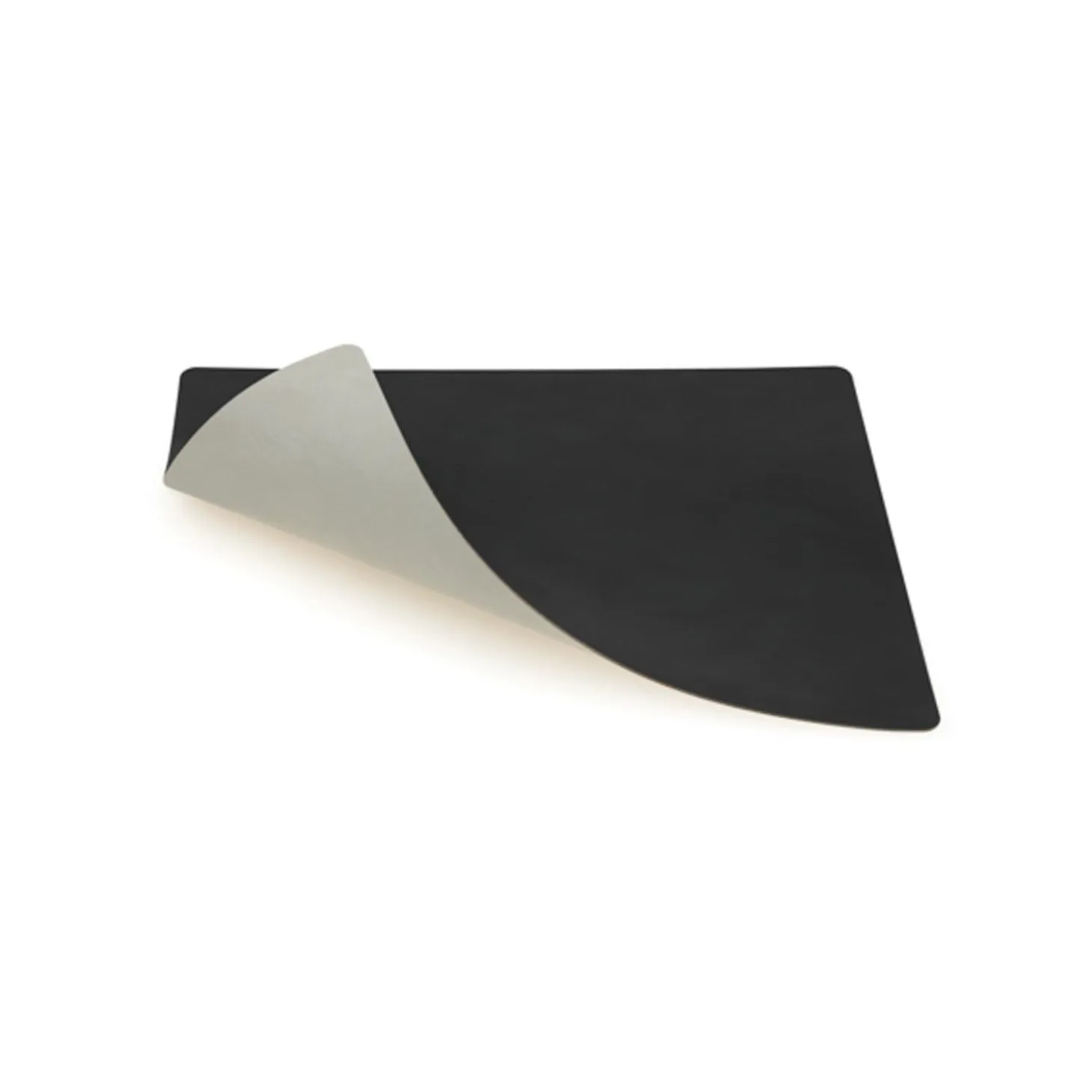 LindDNA - Dækkeserviet - Double Cloud Square - Black/Metallic- 35x45 cm