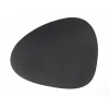 LindDNA - Dækkeserviet curve 37 x 44 cm - black/buffalo