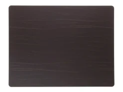 LindDNA - Dækkeserviet square L 35x45 cm - brown/buffalo